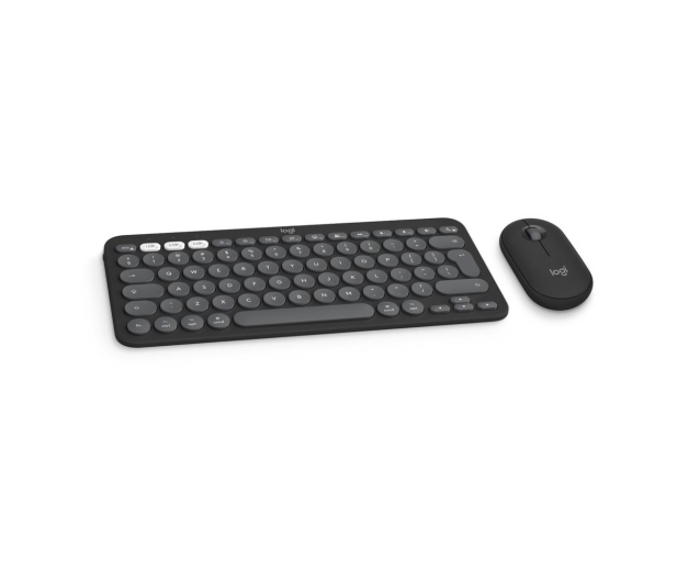 LOGITECH Zestaw klawiatura i mysz Pebble Combo for Mac Tonal Graphite 920-012244 Grafitowy - 1172745 - zdjęcie 2